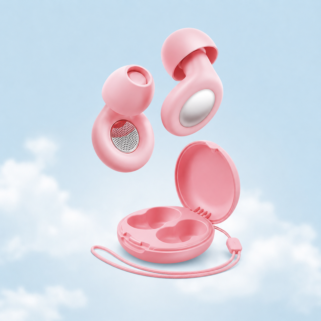 "QuietNights™ – Ergonomic Silicone Ear Plugs 2.0 | 25 dB Noise Reduction | Professional-Grade Hearing Protection"