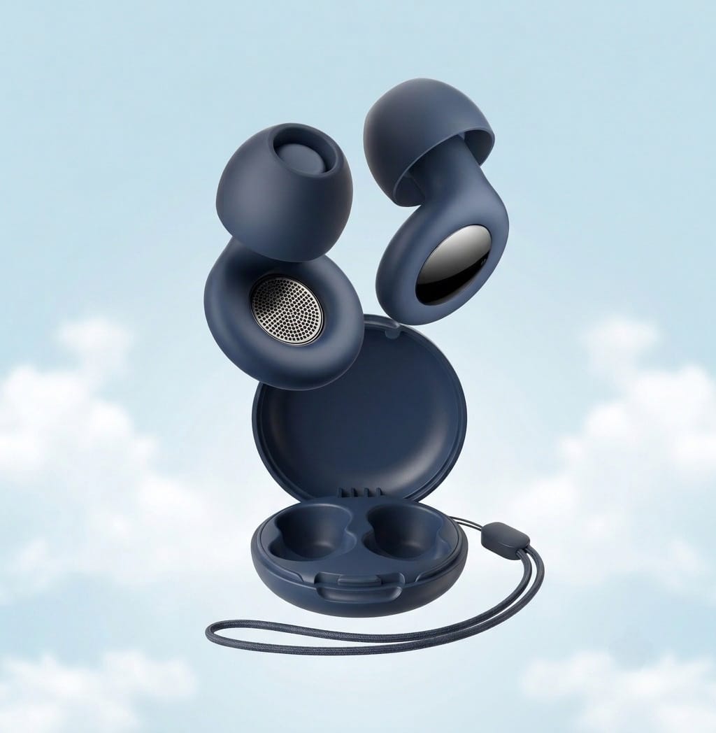 "QuietNights™ – Ergonomic Silicone Ear Plugs 2.0 | 25 dB Noise Reduction | Professional-Grade Hearing Protection"